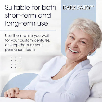 👑2026 Hot Sale Ends Today: 70% OFF! Custom Custom-Fit Full Functional Dentures Make you more confident – Made in the USA