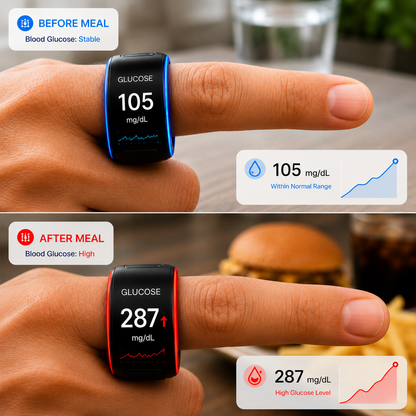 🎉 75% OFF Launch Offer🔥Pryxo™ G1 Non-Invasive Smart Ring