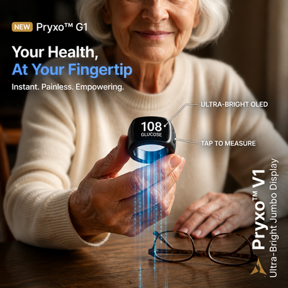 🎉 75% OFF Launch Offer🔥Pryxo™ G1 Non-Invasive Smart Ring